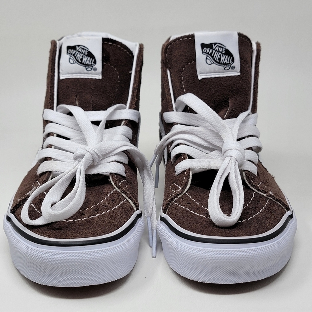 Vans Sk8 High Rain Drum Brown Sneakers  Unisex Mens Sz 4/Wnms 5.5 VN0A5JM8EE New - Picture 7 of 11